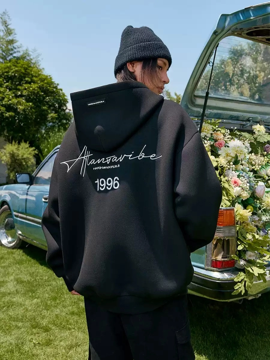 Худи HARSHandCRUEL "Atlanta Flow" Oversized Zip Hoodie