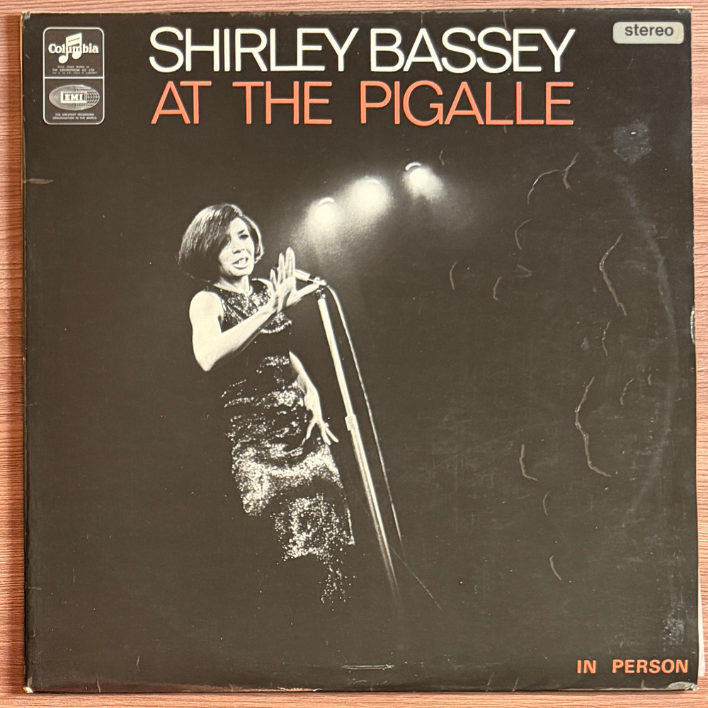 Shirley Bassey ‎– Shirley Bassey At The Pigalle (Англия 1965г.) Т