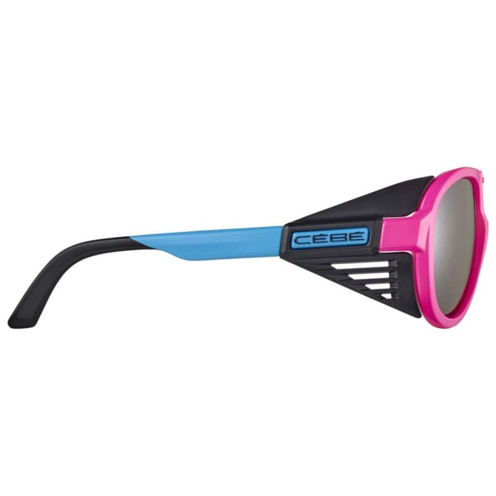 Солнцезащитные очки CEBE KULT Nineties Blue Black Pink Matte Zone Brown Cat.3 Silver
