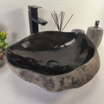 Раковина из речного камня RS-65488 48*42*15 0861