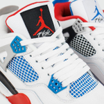 Кроссовки Nike Air Jordan 4 White / Multicolor new