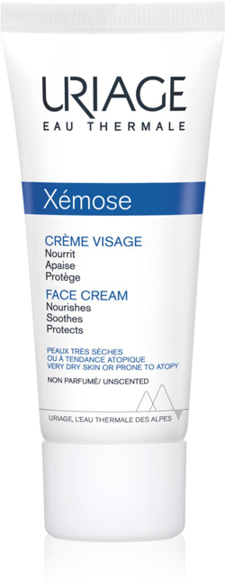 Uriage Xemose Face Cream - питательный крем для очень сухой и чувствительной кожи /   40  ml  / GTIN 3661434004865