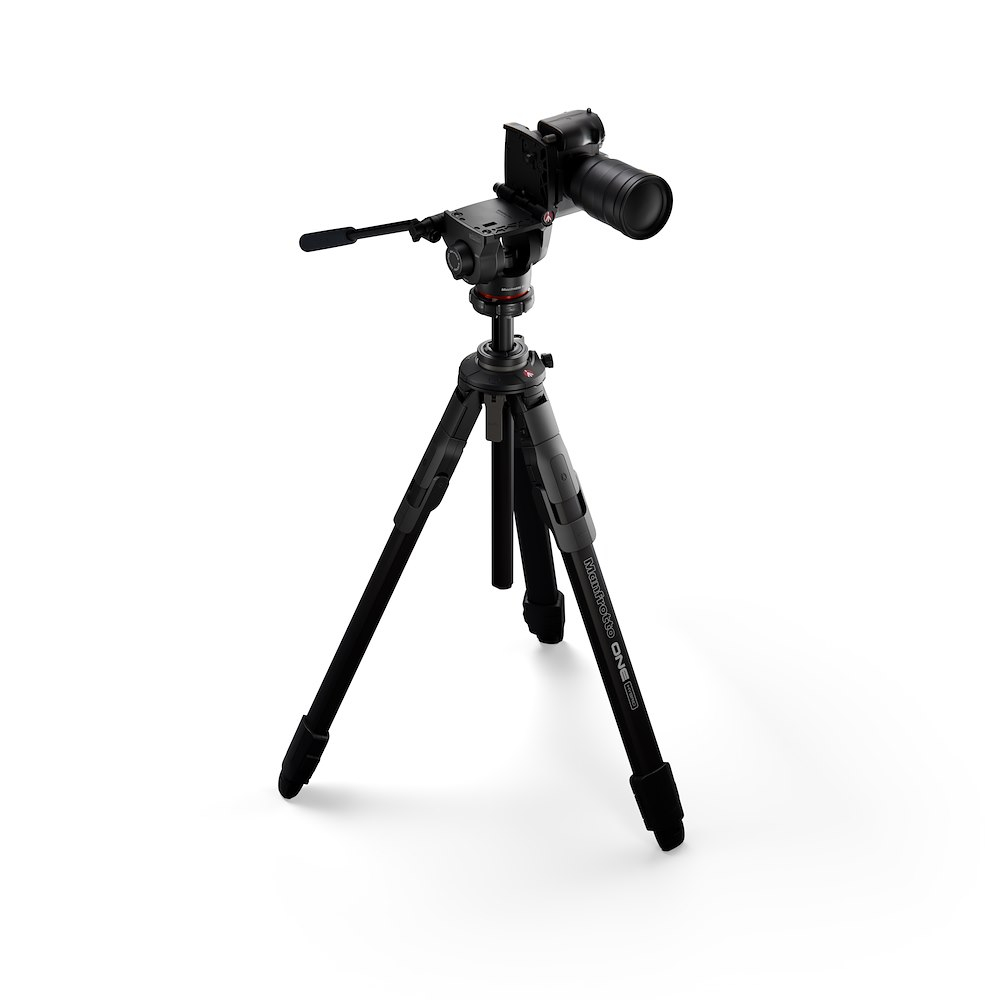 Видеоштатив Manfrotto MKONEA-500X ONE алюминиевый с головой 500X черный