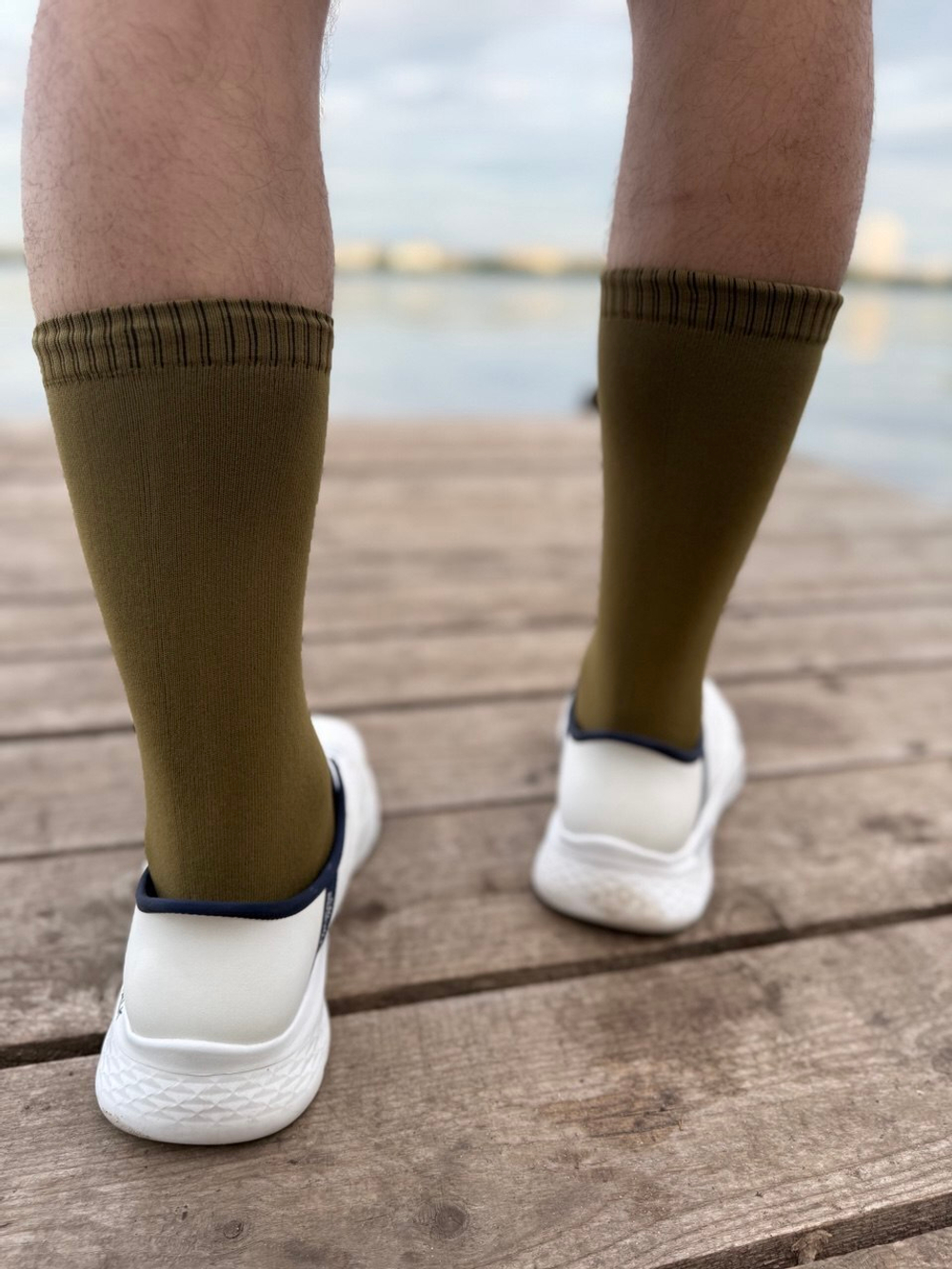 Водонепроницаемые носки KaiRox Ultra Thin Crew L (43-46), черный