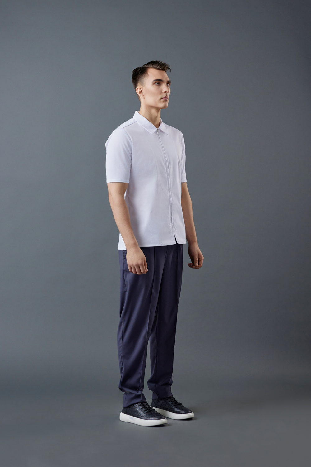 Китель ГЛАВНАЯ ЛИНИЯ белый мужской, короткий рукав