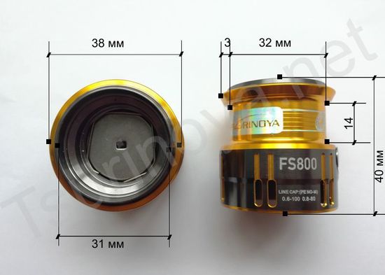 Tsurinoya FS-800 Шпуля
