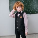 Галстук-бабочка "Графит"