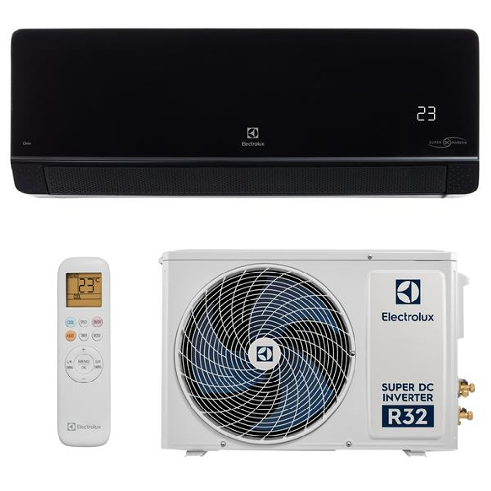 Сплит-система ELECTROLUX, ONIX BLACK SUPER DC Inverter, EACS/I-09HIX-BLACK/N8/in / EACS/I-09HIX-BLACK/N8/out