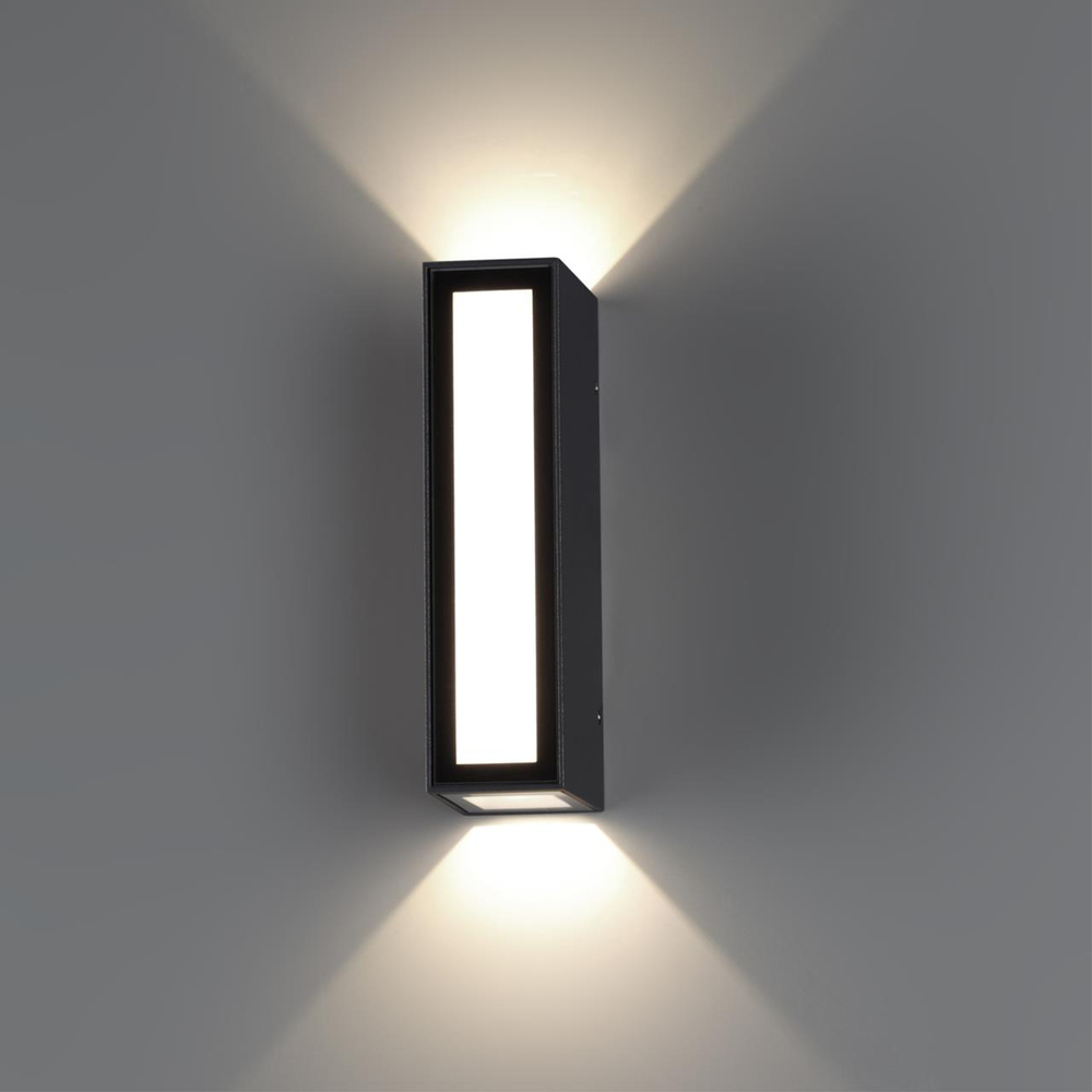 359194 STREET NT23 710 черный Светильник ландшафтный светодиодный IP54 LED 8W 220-240V 4000K 560Лм STRAIT