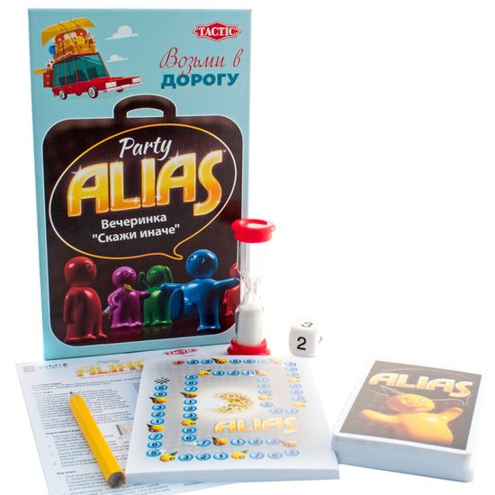 Купить настольную игру Alias Party Вечеринка компактная версия