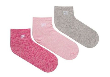 Теннисные носки Fila Quarter Plain Socks 3P - разноцветный