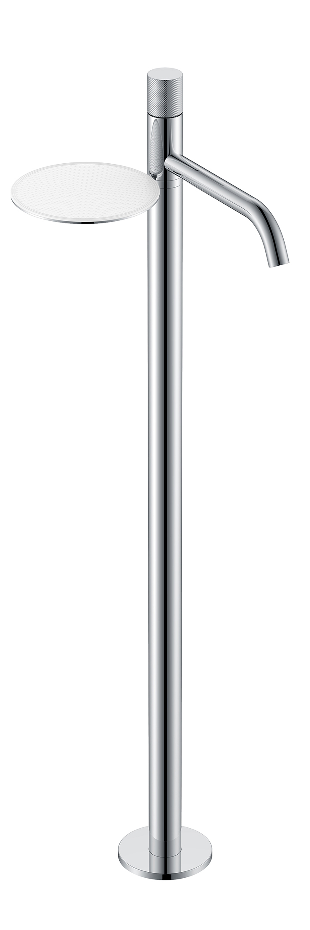 Смеситель STICK напольный для умыв. CHROME SPIRALE