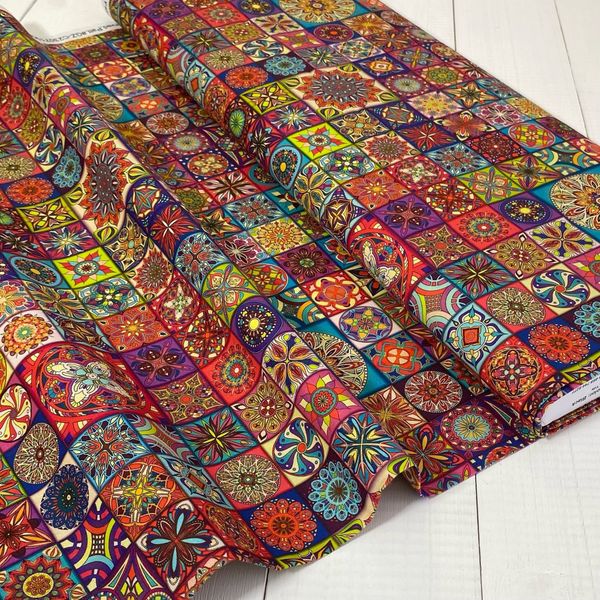 МАРРАКЕШ #13, отрез 35 см,  100% хлопок Handmade Fabrics 3