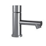 Смеситель для раковины Ritmonio Diametrotrentacinque без донного клапана, оранжевая вставка, хром E0IN0118CRL E036