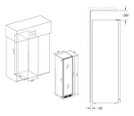 Шкаф винный Temptech Copenhagen CPRO1800SX-24