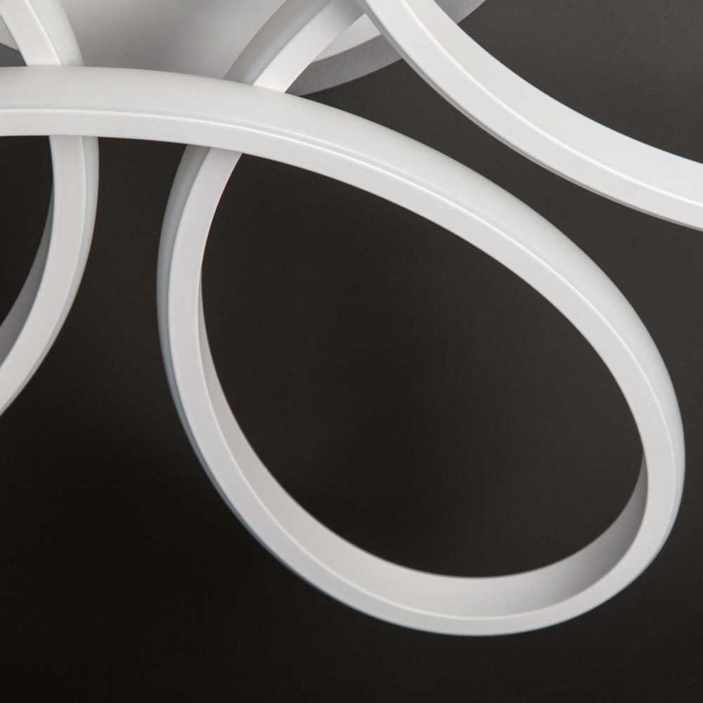 Citilux Сезар Смарт CL233A170E RGB Умная люстра Белая