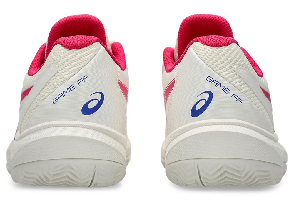 Женские Кроссовки теннисные Asics Game FF Clay/OC - кремовый/ярко-розовый