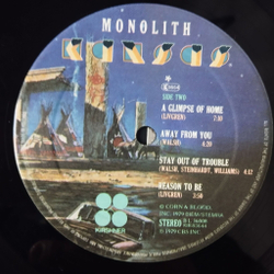 Винтажная виниловая пластинка LP Kansas Monolith (Holland 1979)