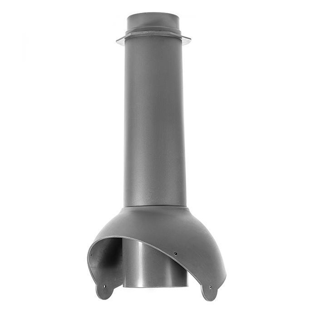 Выход канализации Krovent Pipe-VT 110 неизолированный серый