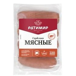 САРДЕЛЬКИ МЯСНЫЕ 400 ГР /РАТИМИР/