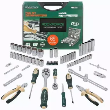 Набор инструментов 69пр RockForce