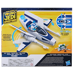 Hasbro Star Wars - X-wing + фигурка действия Nubs Приключения молодых джедаев F8015