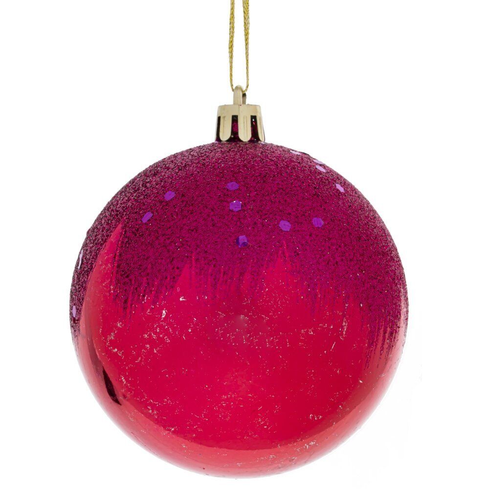 GAEM Набор из 12шт Украшение новогоднее "Шар", D 8 см, L35 W27 H8,5 см