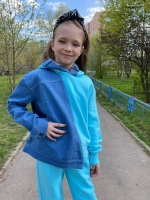 Худи асимметричное