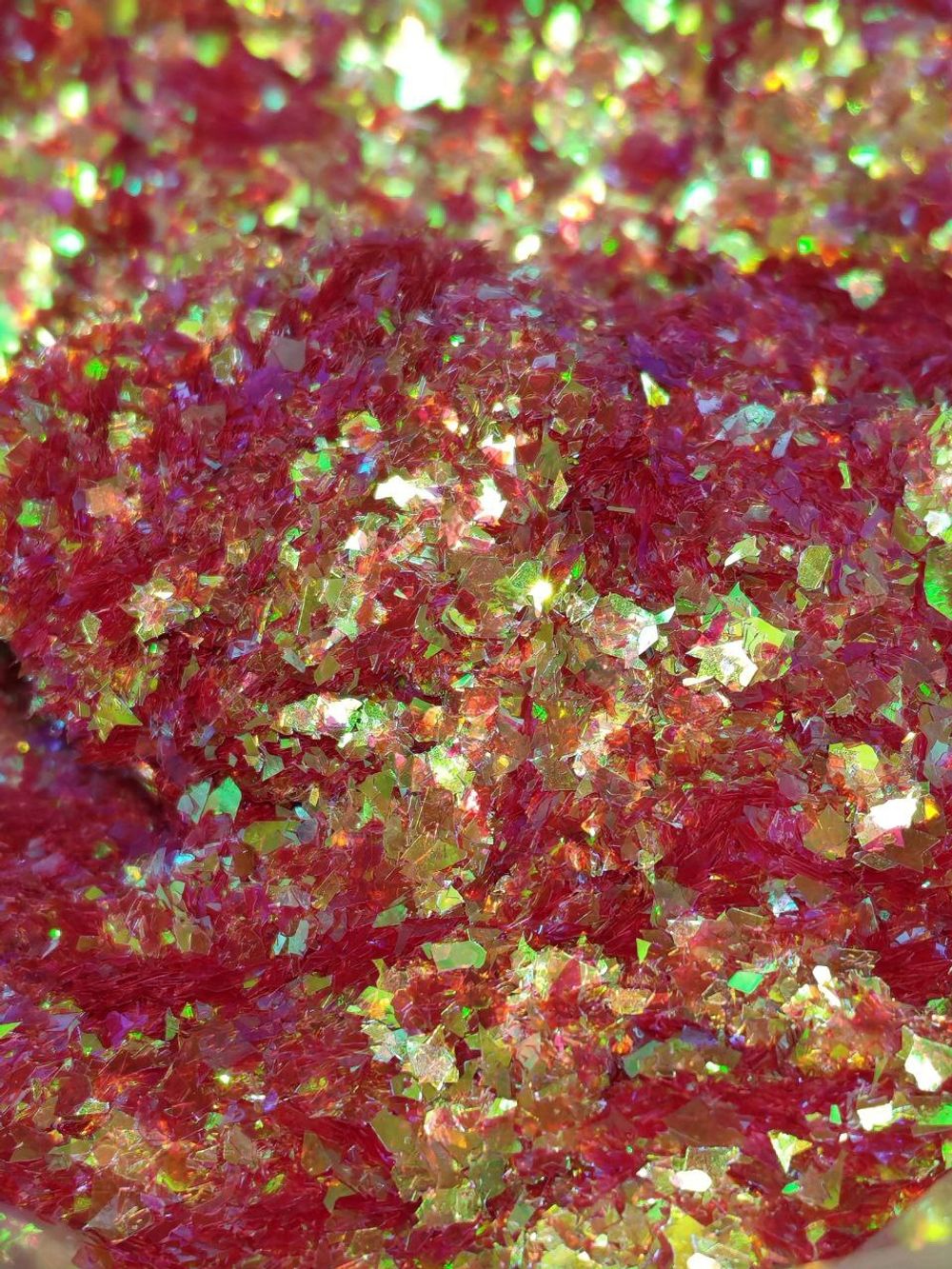 Хлопья - слюда 88709 Рубиновое золото - для литья изделий и творчества