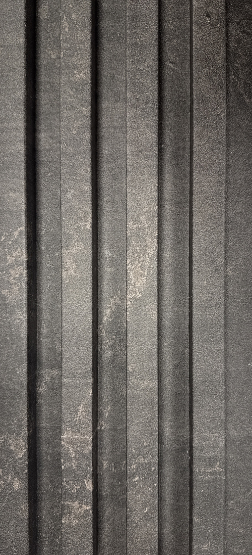Реечная ламинированная панель ПВХ LEGNO Черный песчаник 2900 мм