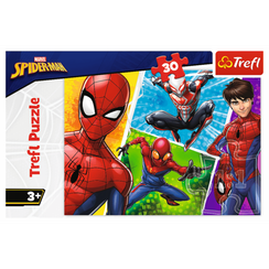 Puzzle "30" - Spider-Man and Miguel / Disney Marvel Spiderman