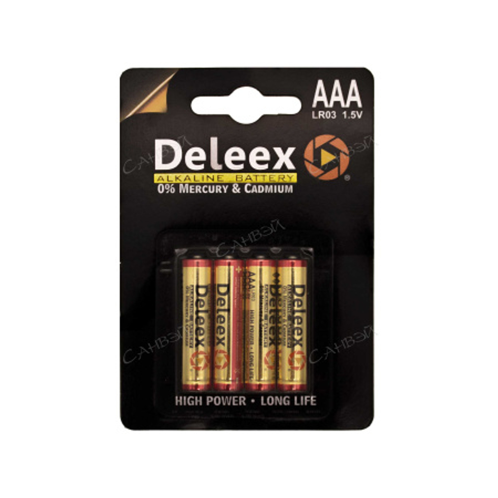 DVL Батарейка GT Deleex АА LR6 алкалиновая (4шт)