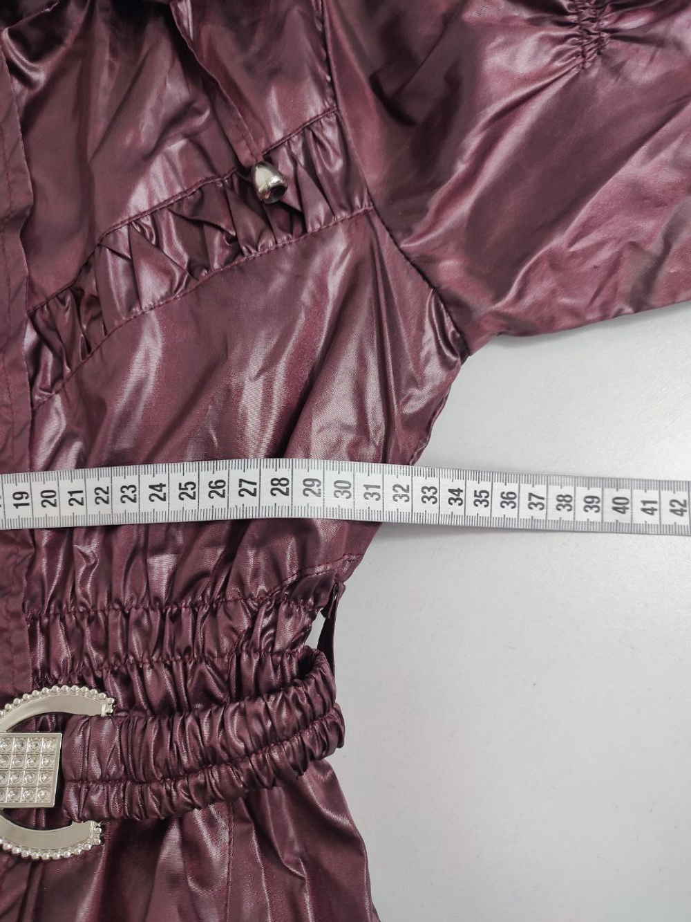 Куртка с поясом демисезонная 34 размер, новая