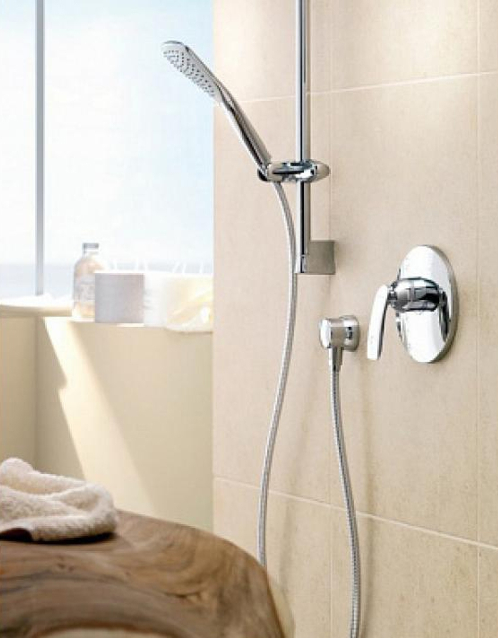 Душевой гарнитур KLUDI FIZZ 1S, 900 мм, хром (6764005-00)