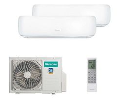 Мультисплит система на 2 комнаты Hisense AMS-09UW4RVETG00 + AMS-12UW4RVETG00 / AMW2-18U4RXC