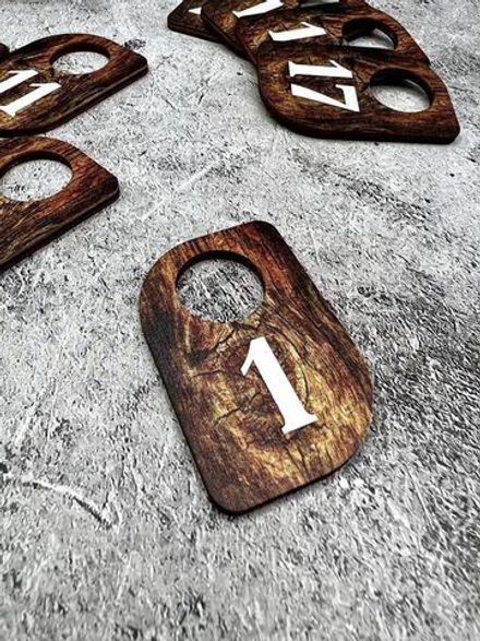 Лазер-фото.ру/ Номерки для гардероба 4х6 см 20-33