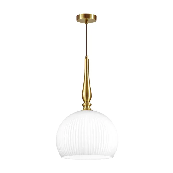 4765/1 PENDANT ODL21 413 белый/бронзовый Подвес E27 60W RUNGA