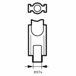 Лампа металлогалогенная HQI-TS 70W/WDL RX7s Osram (МГЛ) 4008321678300