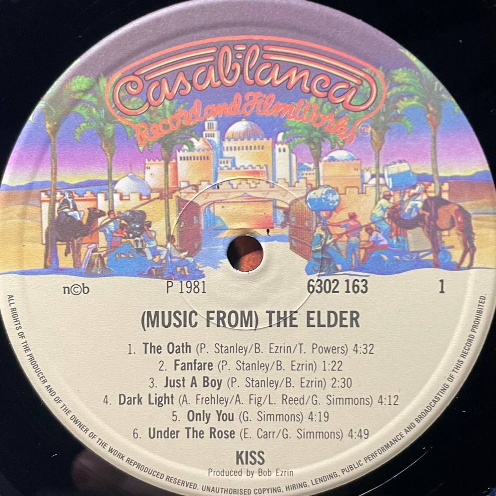 Kiss ‎– (Music From) The Elder (Норвегия 1981г.)
