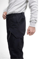 Брюки летние карго цв.черный