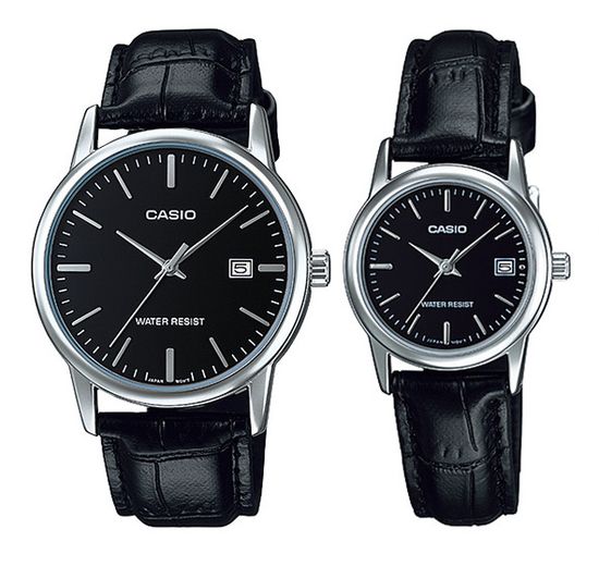 Парные часы Casio Standard: MTP-V002L-1AUDF и LTP-V002L-1AUDF