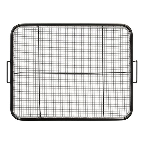 Противень для запекания с решеткой-гриль roast masters, 36х45 см, черный