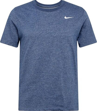 Мужская теннисная футболка Nike Solid Dri-Fit Crew - heather blue