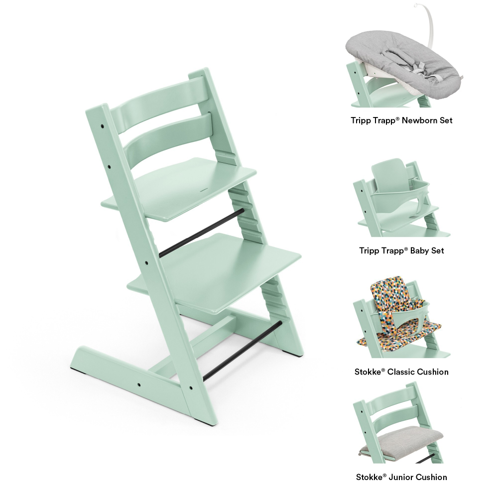 Стульчик для кормления Stokke Tripp Trapp Soft Mint, мятный