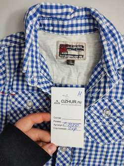 Рубашка Kanz в клеточку на 2 года