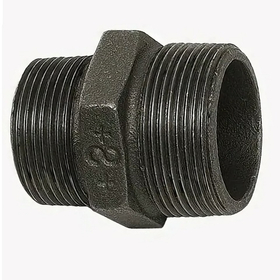 Ниппель редукционный черный, тип 245, Sanha