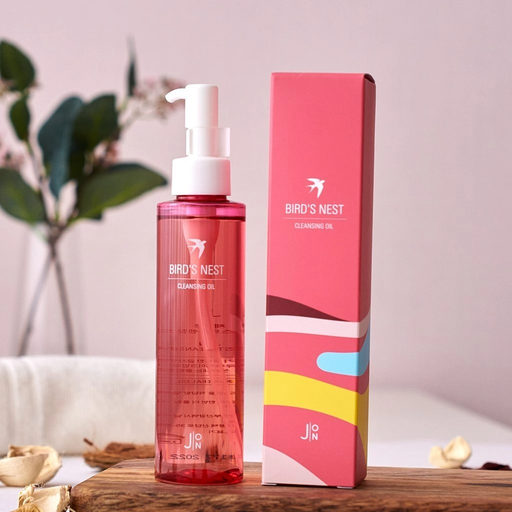 Гидрофильное масло J:ON Bird's Nest Cleansing Oil ласточкино гнездо