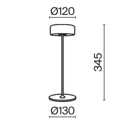 Аккумуляторный светильник Maytoni MOD229TL-L3B3K2
