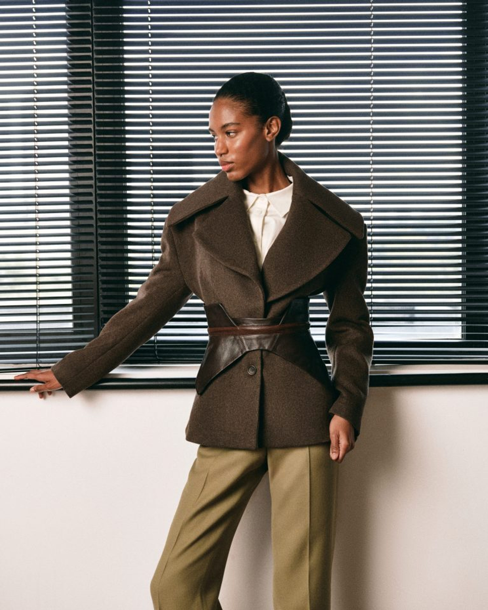 Кожаная баска