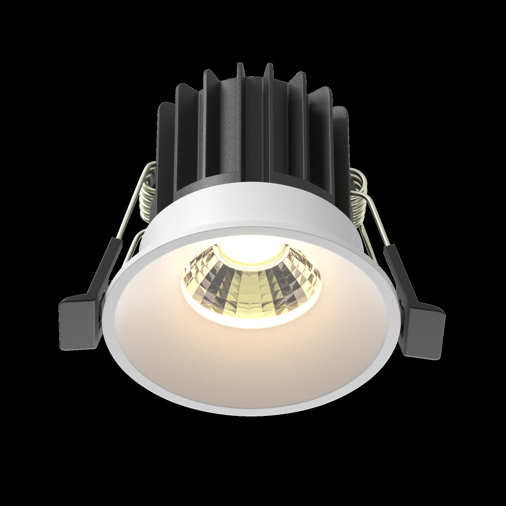 Встраиваемый светодиодный светильник Maytoni Round DL058-7W3K-W